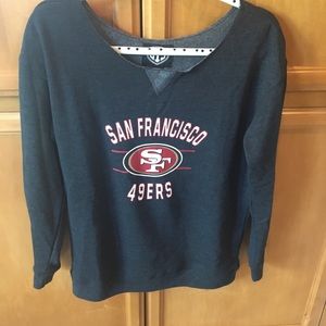 San Francisco 49er sweatshirt